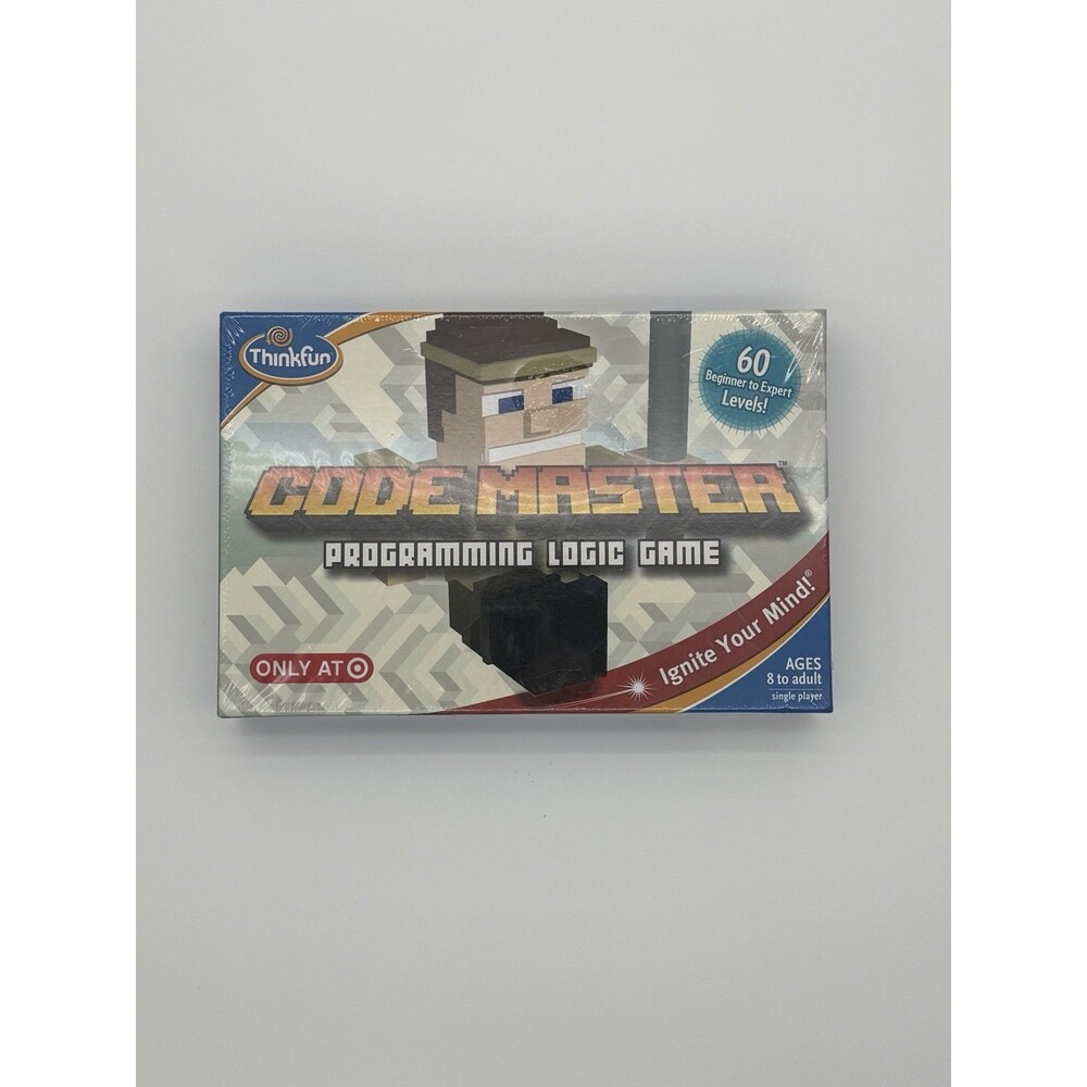 NEW Thinkfun Code Master Programming Logic Minecraft Board Game SEALED